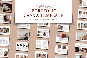 PORTFOLIO CANVA TEMPLATE