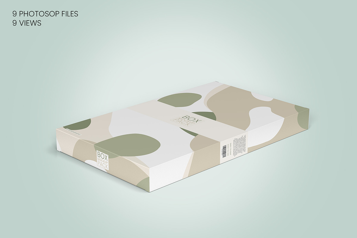 Package Box Mockups - 9 box sizes, a Packaging Mockup by Illusiongraphic (Photo 8 of 19)