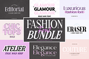 FASHION DISPLAY FONT BUNDLE, a Serif Font by Blush Font Co. (Thumbnail 1 of 9)