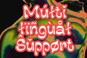 Peacy Blur, a Sans Serif Font by Craft Supply Co. (Thumbnail 5 of 8)