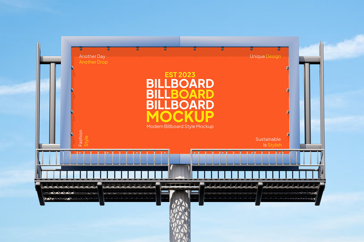Modern Billboard Mockup Set, a Mockup by orenjidesign (Photo 7 of 8)