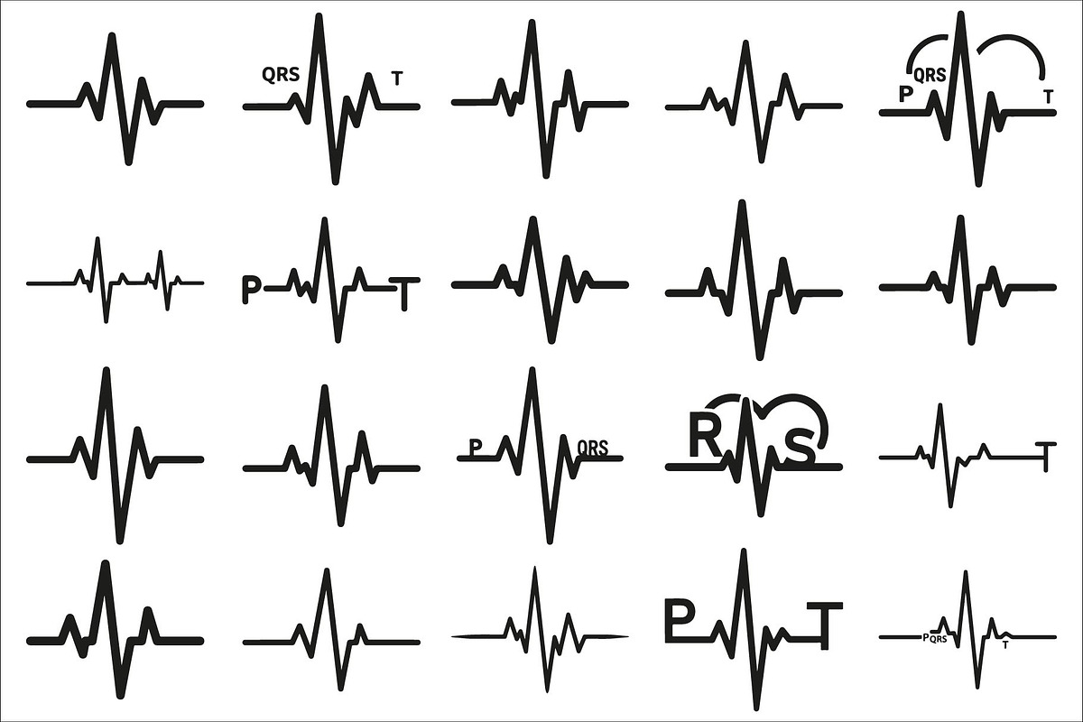 Modern heartbeat symbol icon vector, an Illustration by Amazin_art (Photo 1 of 20)