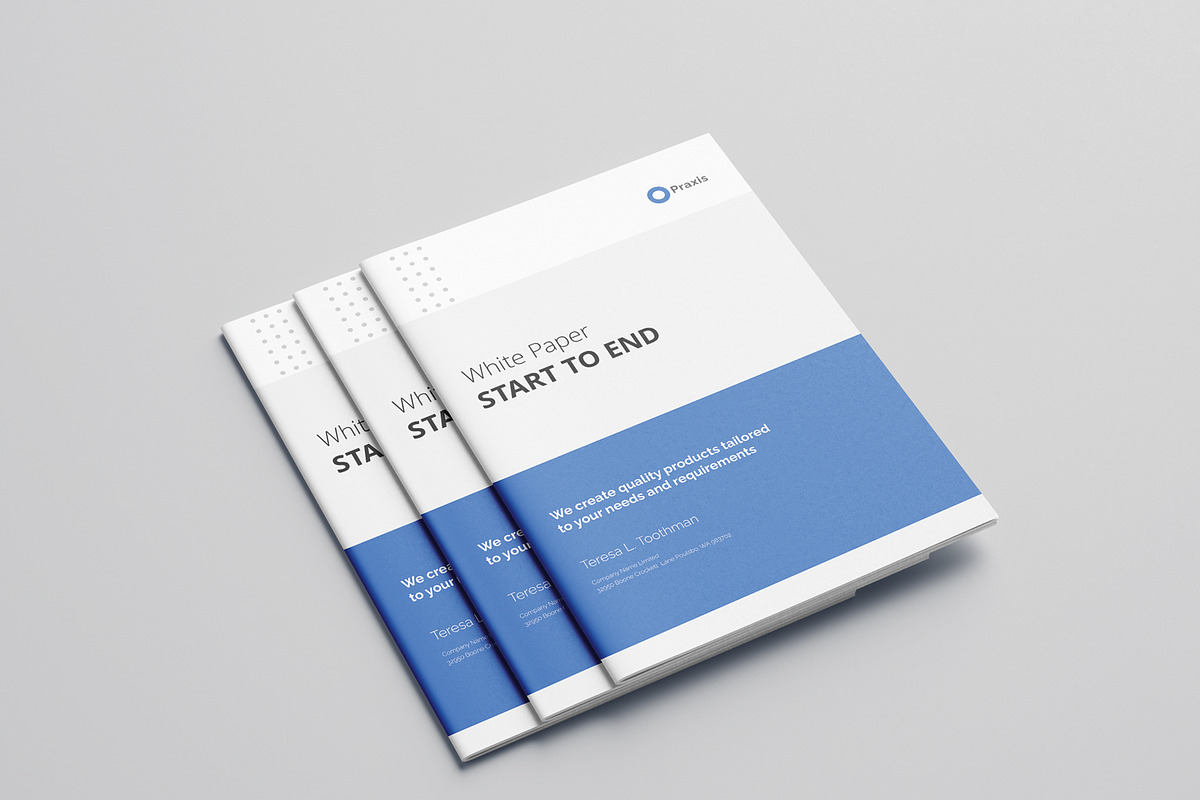 White paper template indesign, a Brochure Template by azadcsstune (Photo 2 of 18)