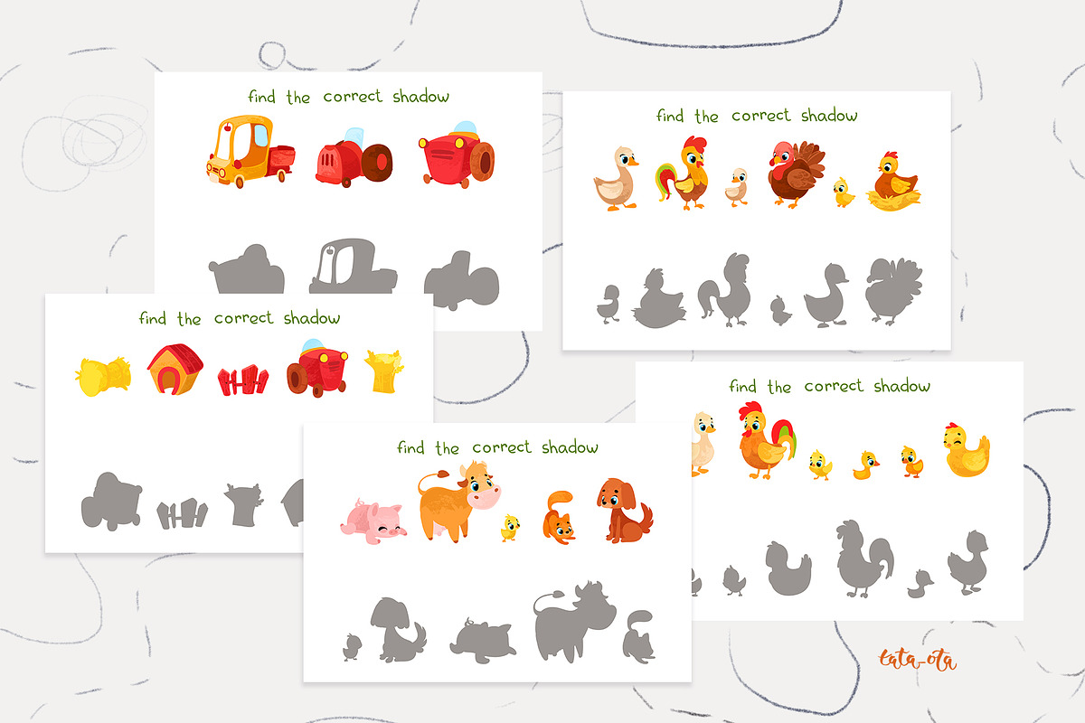 Games for children, an Animal Illustration by tata_ota (Photo 4 of 5)