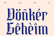 CS Sivard – Blackletter Font, a Blackletter Font by Craft Supply Co. (Thumbnail 7 of 8)