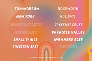 Milky Co. Retro Font, a Font by Creativeqube Design (Thumbnail 7 of 7)