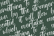 Rhythm Darling Modern Handwritten, a Script Font by stylishtype.co (Thumbnail 14 of 20)