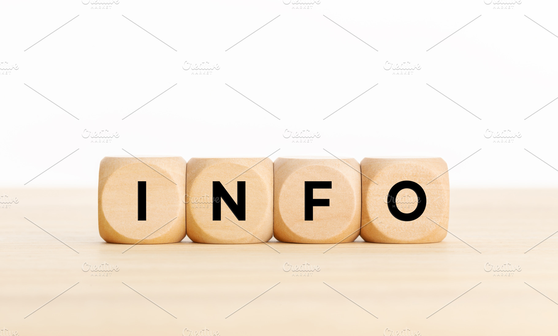 INFO text on wooden blocks, a Background Photo by Formatoriginal photo