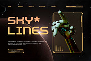 Futury - Modern Futuristic Display F, a Sans Serif Font by Afkari Studio (Thumbnail 6 of 12)