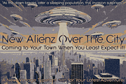 Alienz Outline, a Font by CozyFonts Foundry (Thumbnail 3 of 3)