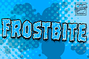 Frostbite - an icy crunch comic font, a Font by Comicraft Fonts (Thumbnail 1 of 3)
