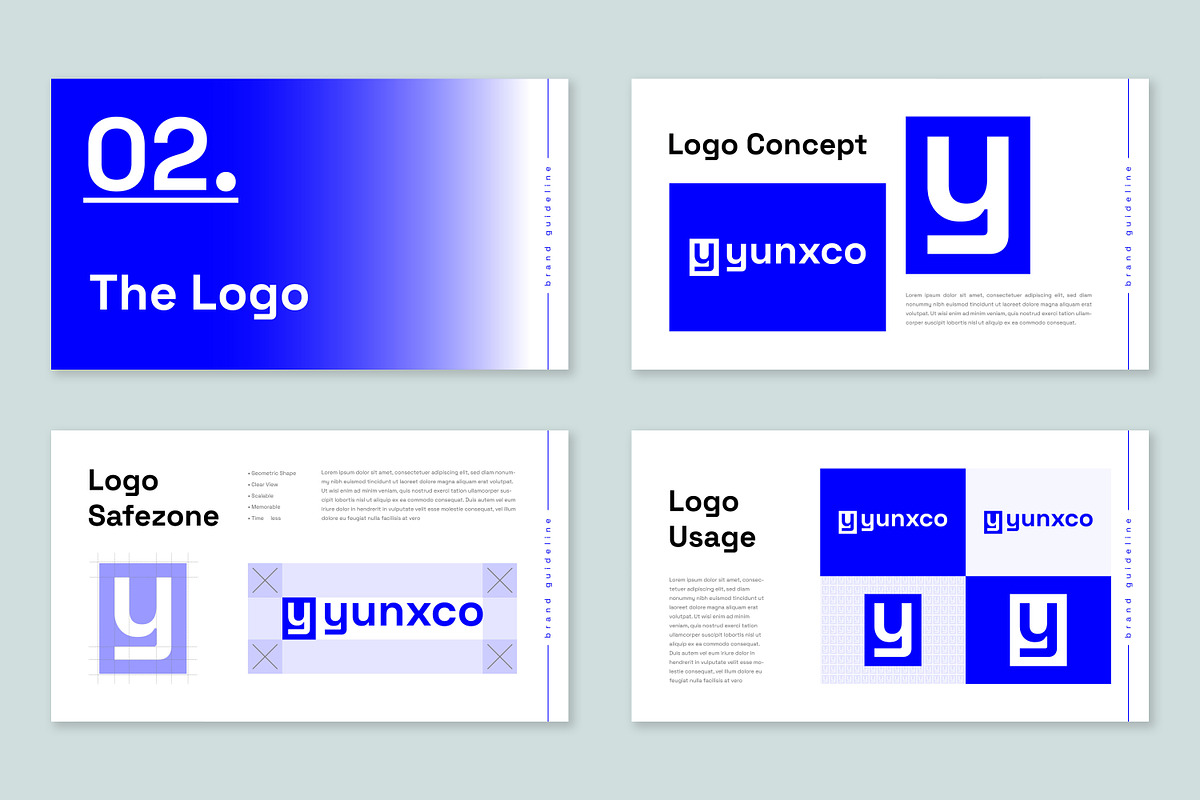Brand Guideline PowerPoint Template, a Presentation Template by Mighty-Slide (Photo 3 of 7)