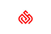 Creative SM MS Letter Logo Template, a Branding & Logo Template by MenkType Studio (Thumbnail 1 of 3)