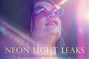 Neon light leak overlays, an Object Graphic by Paper Farms (Thumbnail 1 of 5)