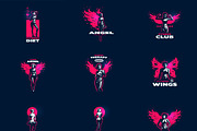 Woman fitness emblem., a Healthcare Illustration by Masterlevsha (Thumbnail 3 of 3)
