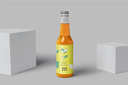 Glass Soda Bottle Mockups, a Product Mockup by megostudi0 (Thumbnail 3 of 7)