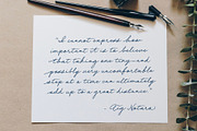 Little Promises Handwritten Font, a Handwritten Font by Sam Parrett (Thumbnail 9 of 12)