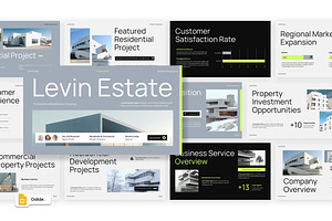 Modern Real Estate Google Slides, a Presentation Template by Loin Studio