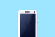 3D blank smartphone icon, an Object Illustration by Abscent (Thumbnail 3 of 3)