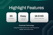 Corporate Technology Google Slides, a Presentation Template by Loin Studio (Thumbnail 2 of 4)