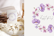 Very Peri Blooming Spring Set, an Illustration by nathalieclaire (Thumbnail 7 of 17)