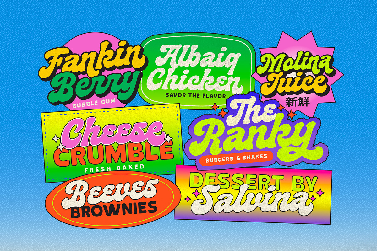 TNSC Miklan - Font Duo, a Script Font by The Native Saint Club (Photo 3 of 16)