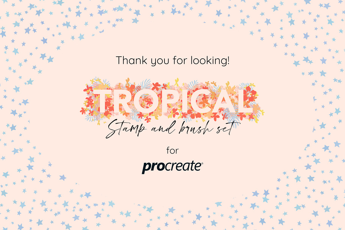 Procreate Tropical Summer Brush Set, a Brush Add-On by Littlefield Design (Photo 16 of 16)