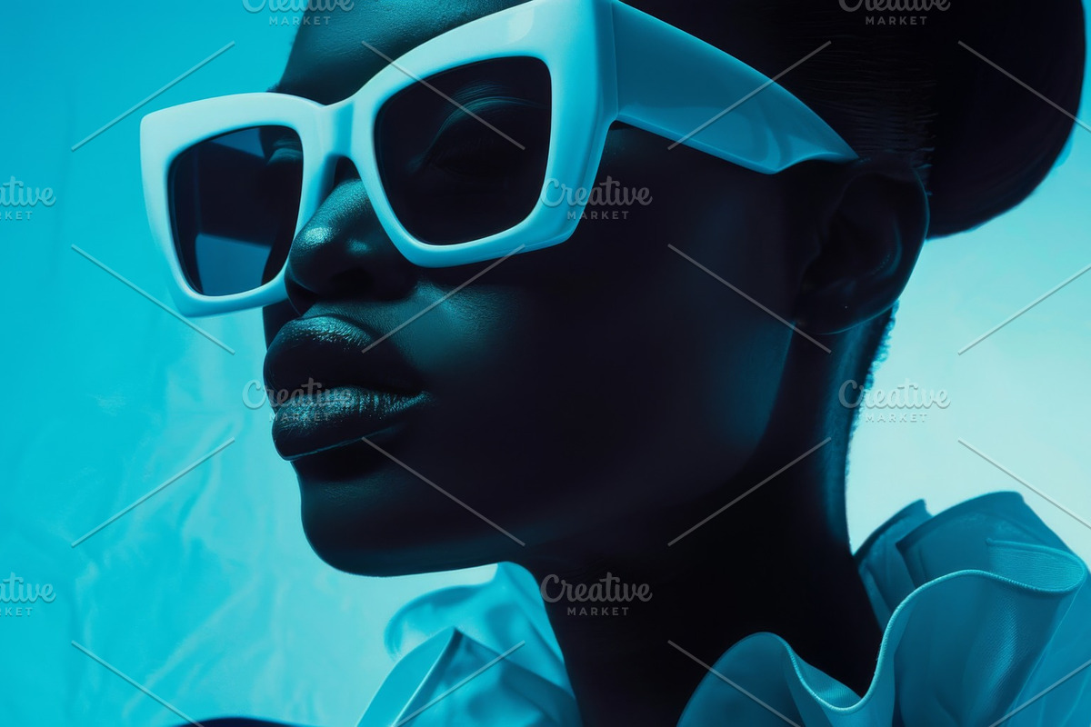 109 Fashion models in sunglasses, a Beauty & Fashion Photo by Handmadefont (Photo 100 of 113)