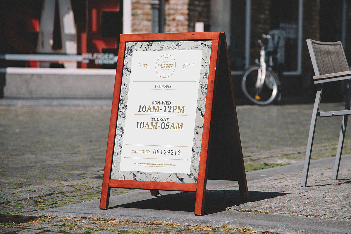 Classy Food Menu 7 Template, a Brochure Template by Luuqas Design (Photo 9 of 16)