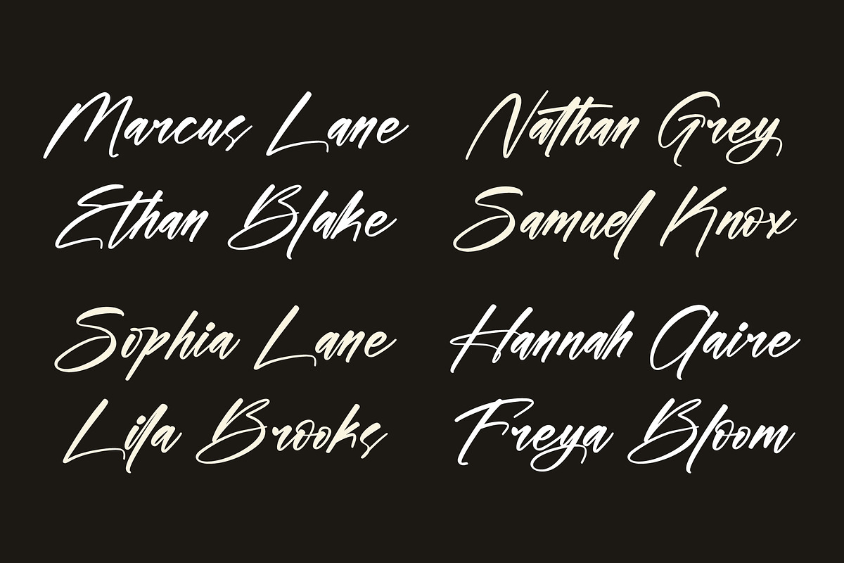 Brighters Radiant, a Handwritten Font by operatype.co (Photo 7 of 15)