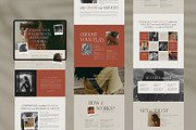 Coaching Canva Website Template, a Websites & App Template by Amaré Creative (Thumbnail 3 of 8)