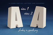 Immersed 3D Lettering, a Graphic by TVartworks (Thumbnail 2 of 10)