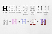 Oldser Typeface + Bonus Vectors, a Font by Uncle Avi's Supply (Thumbnail 3 of 6)