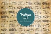 Vintage Cars, an Object Graphic by Ally Heart (Thumbnail 1 of 6)