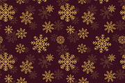 Christmas cards with snow flakes set, a Decorative Illustration by Good Studio (Thumbnail 4 of 14)