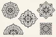 Floral Lace Frames & Ornament Bundle, an Object Graphic by Christine Krahl (Thumbnail 12 of 24)