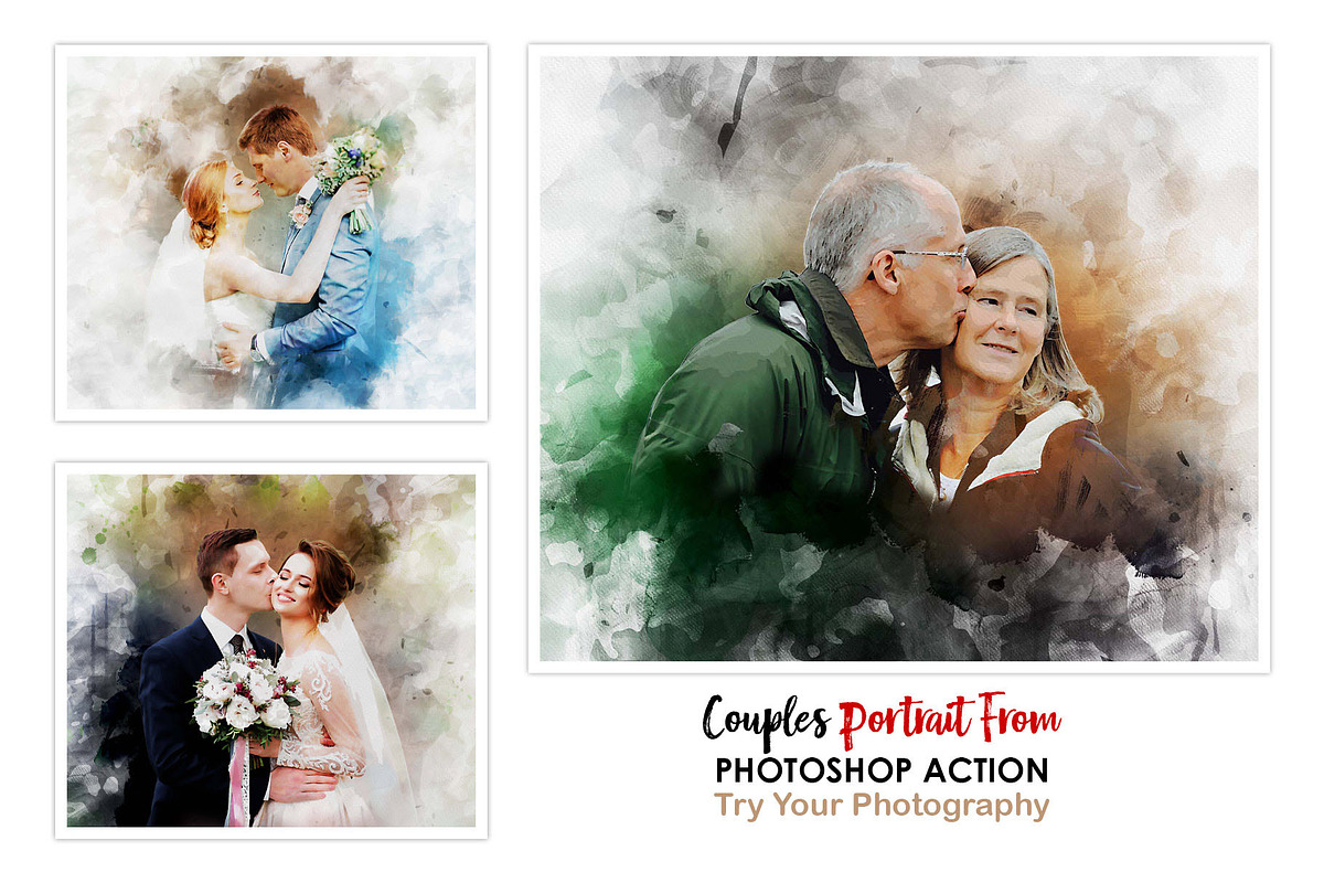 Couples Portrait From Photo, an Action Add-On by Photoshop Action (Photo 1 of 12)