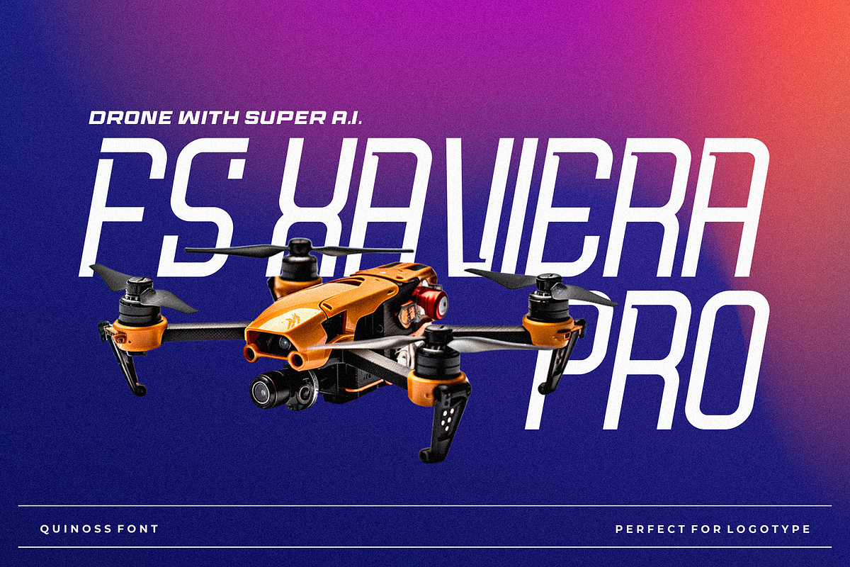 Quinoss - Modern Sport Font, a Sans Serif Font by figuree studio (Photo 9 of 10)