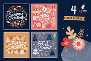 Festive Folk Graphic Collection, a Seasonal Illustration by rouxsupplyco (Thumbnail 6 of 12)