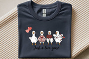 Just a love goose Png, Valentine Goo, an Illustration by SinaCreation (Thumbnail 3 of 11)