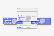 Email Signature Mockup, a Product Mockup by MrLetters (Thumbnail 4 of 5)