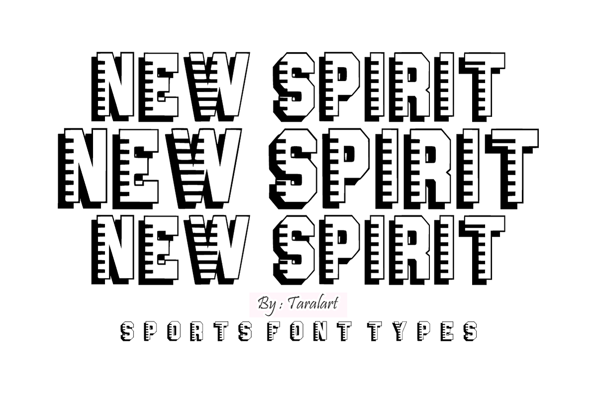 Baseball Outline - Sports Font, a Sans Serif Font by KiddoGlyphs Studio (Photo 2 of 5)