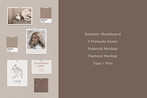 Fashion Brand Mood Boards Mockup