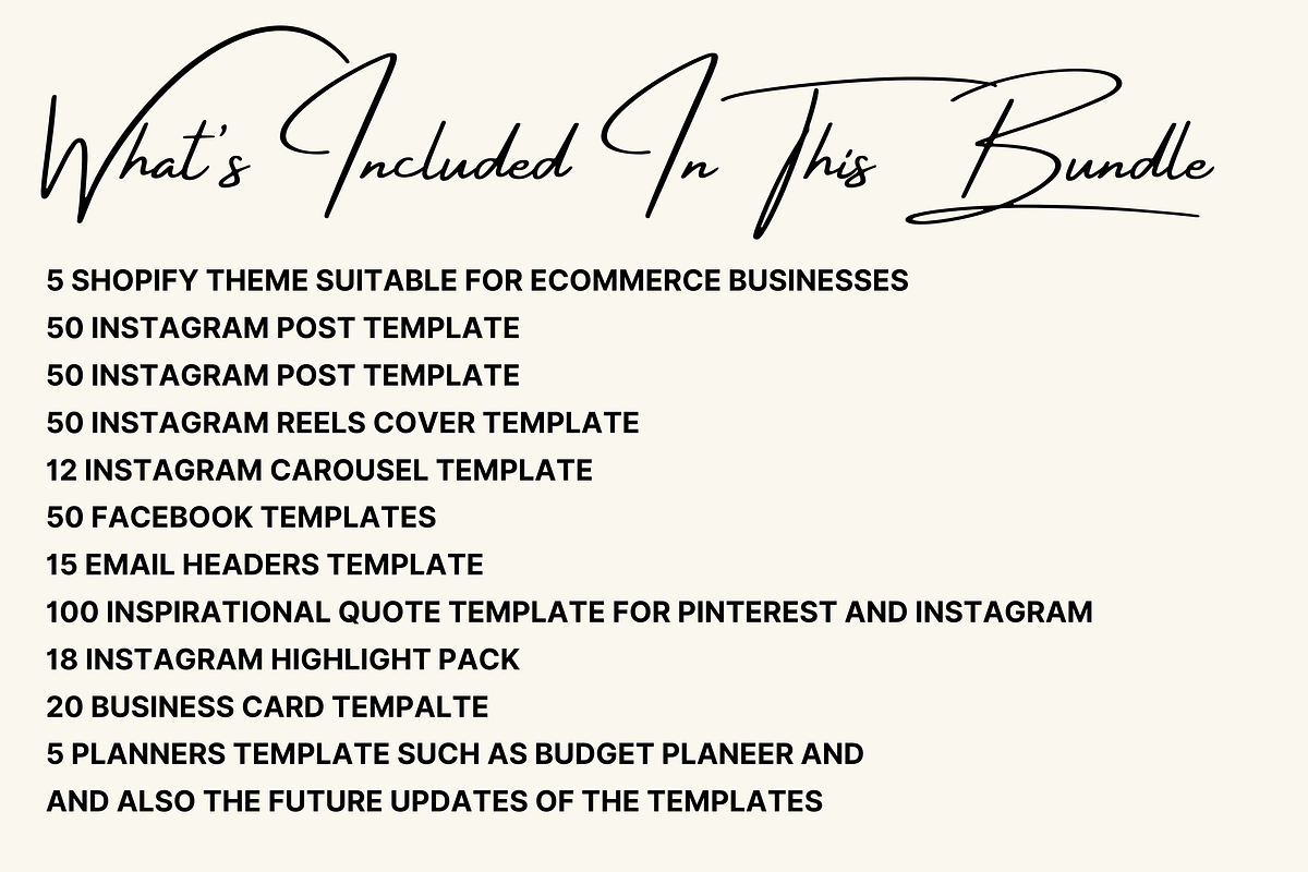 E-commerce Store Owner Ultimate Kit, a Social Media Template by Kay Designs (Photo 2 of 27)