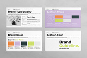 Brand Guideline Presentation Design, a Presentation Template by E-Type (Thumbnail 4 of 6)