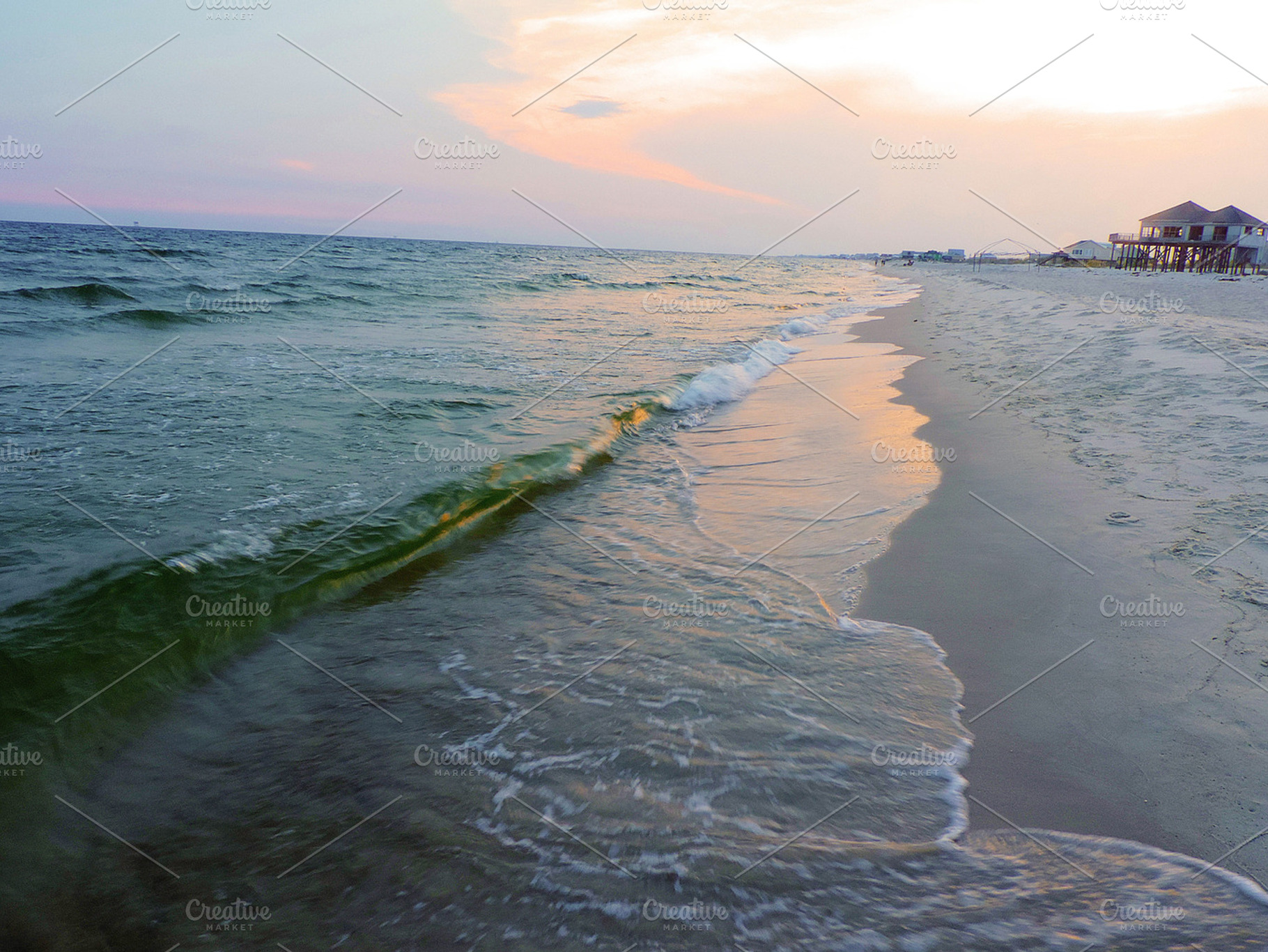 Ocean Waves Featuring Ocean Waves And Water