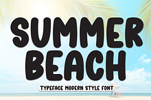 Summer Beach | Script Font