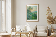 Monet Inspired Wall Art Bundle, a Background Graphic by anastasiia.art (Thumbnail 3 of 4)