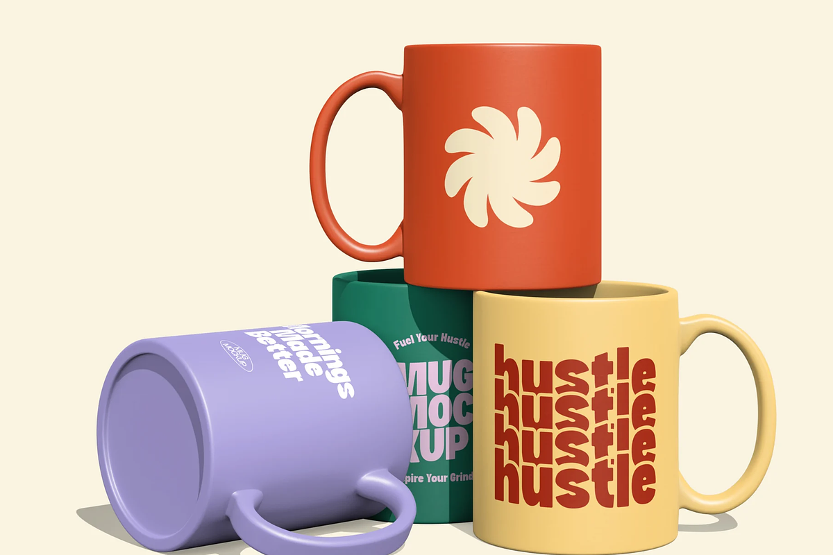 Ceramic Coffee Mug Mockup, a Cups & Container Mockup by graphicsauce (Photo 2 of 4)