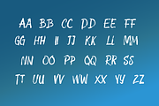 Pastime Brush Font, a Script Font by Fresh Pressed Fonts (Thumbnail 2 of 4)